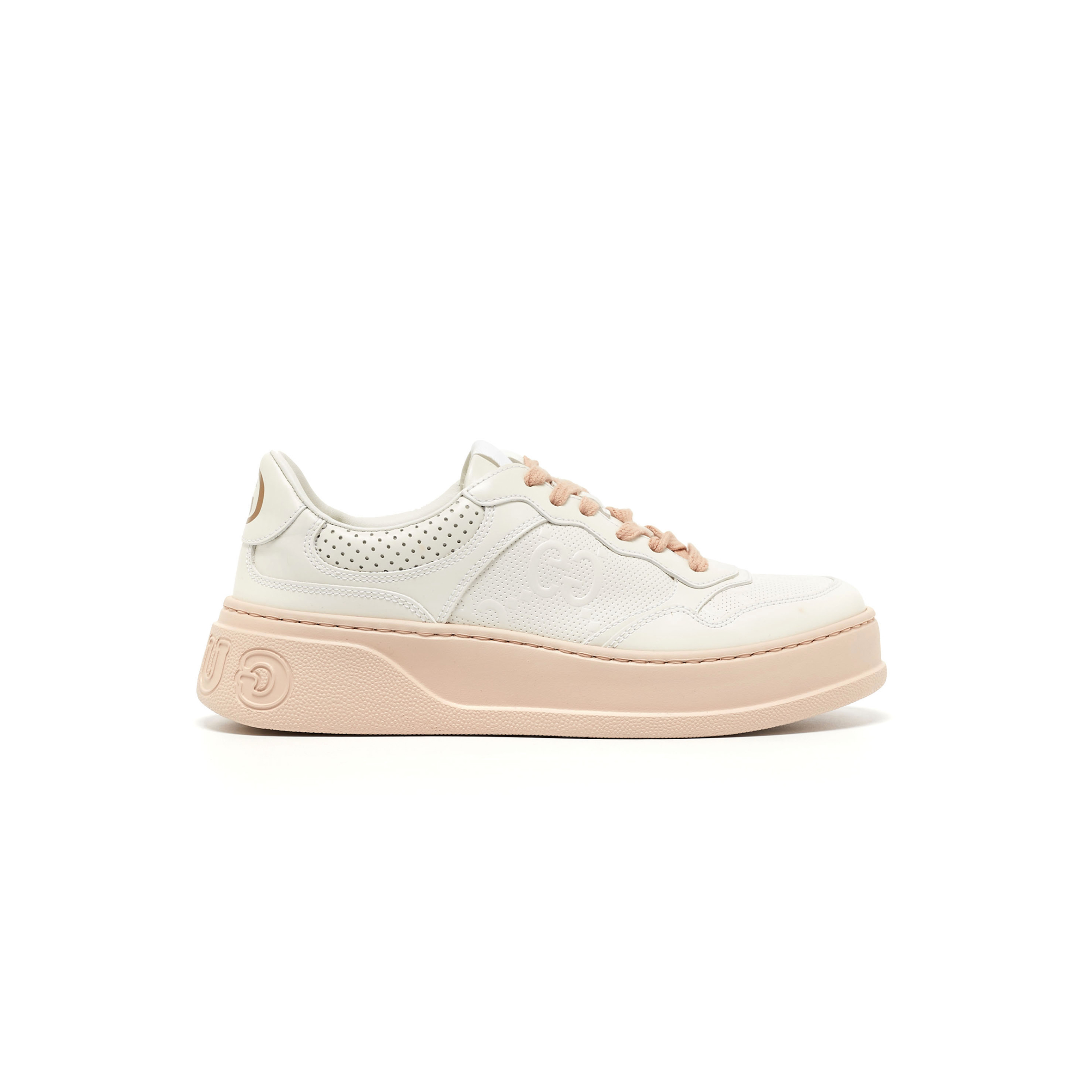 GUCCI WOMEN'S GG EMBOSSED SNEAKER 684911